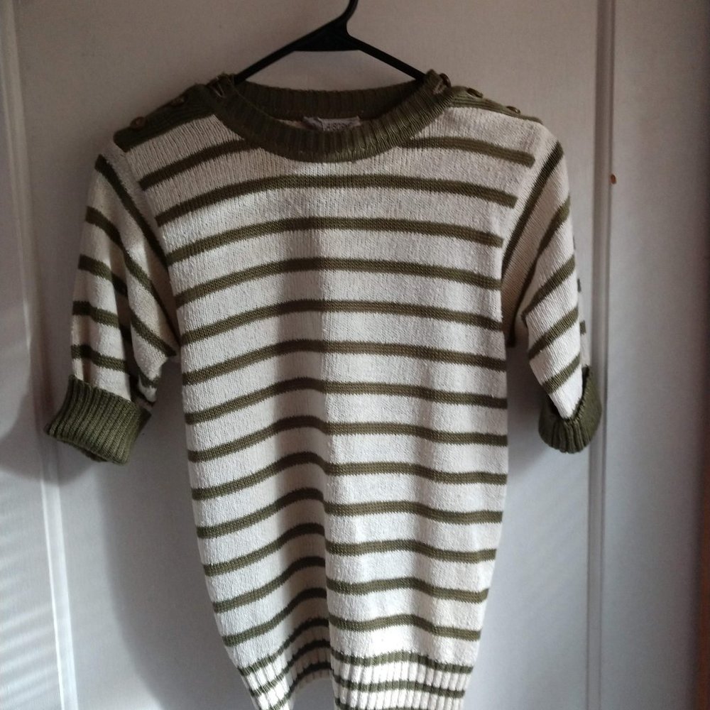 vintage Liz Claiborne knitted Blouse medium